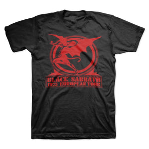 Black Sabbath | Europe 75 Tour T-Shirt
