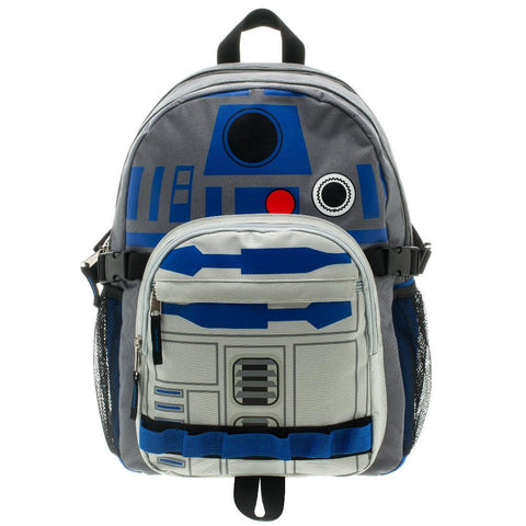 Image of Star Wars R2D2 Backpack Star Wars Accessory Star Wars Bag - front