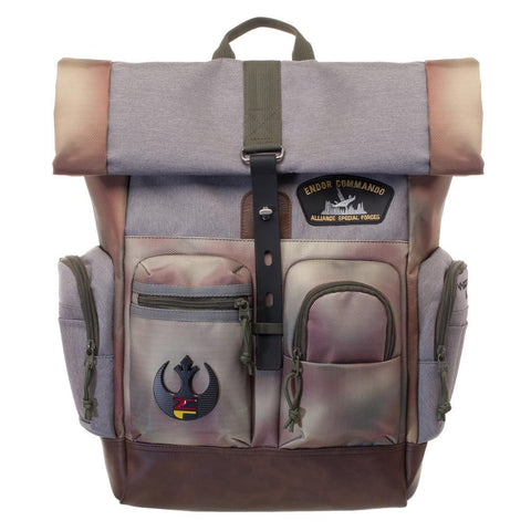 Image of Star Wars Rebel Endor Camo Rucksack/Backpacks - front