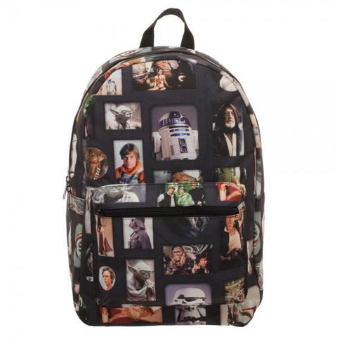 Image of Star Wars Photo Album Sublimated Backpack - front