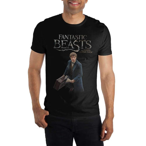 Image of Fantastic Beasts And Where To Find Them Men's Black T-Shirt