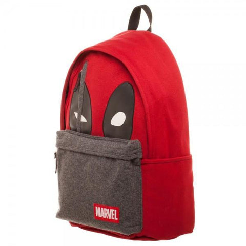 Image of Marvel Deadpool Hidden Quote Backpack- Front Left