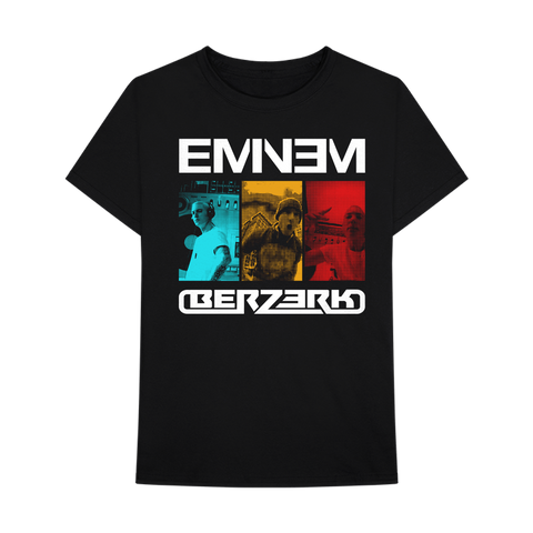 Eminem Berzerk Men's Black T-Shirt