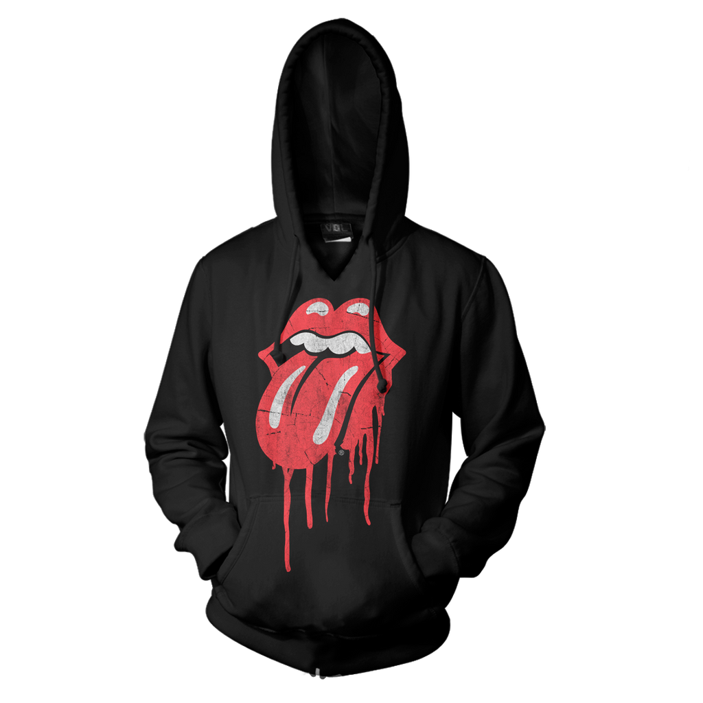 Rolling Stones | Drippin Tongue Pullover Hoodie