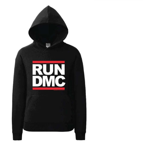 Image of Run Dmc Charcoal Pullover Hoodie