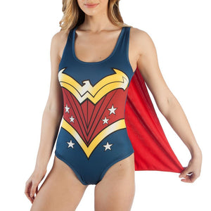 Wonder Woman Bodysuit W/Cape