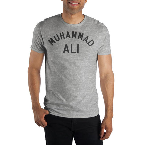 Image of Muhammad Ali Men's Gray T-Shirt