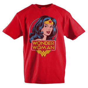 DC Comics Classic Wonder Woman Headshot Girls T-Shirt