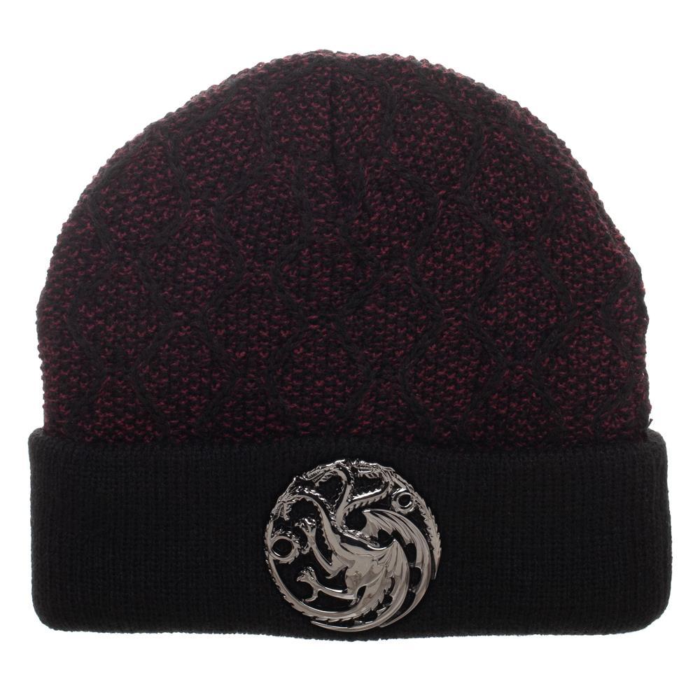 Game Of Thrones Cable Weave Cuffed Beanie
