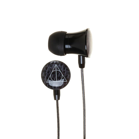 Image of Harry Potter Ear Buds Deathly Hallows Headphones Accessories