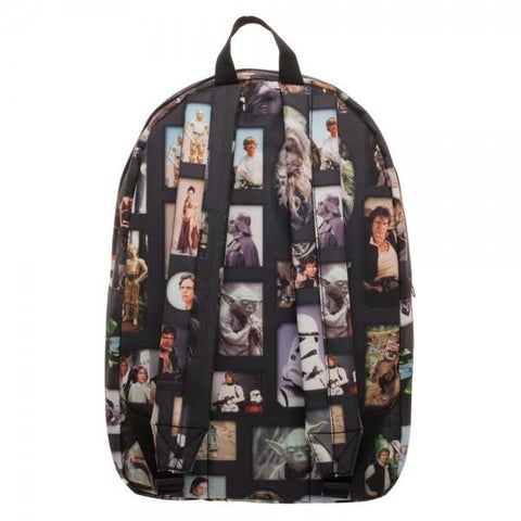 Image of Star Wars Photo Album Sublimated Backpack - back