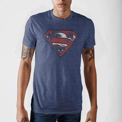 Image of Superman Navy T-Shirt