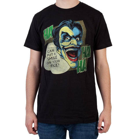 Image of Heroes & Villains Joker Black T-Shirt