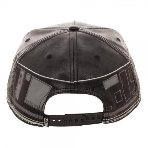 Image of Star Wars First Order BB Faux Leather Snapback Cap - bottom
