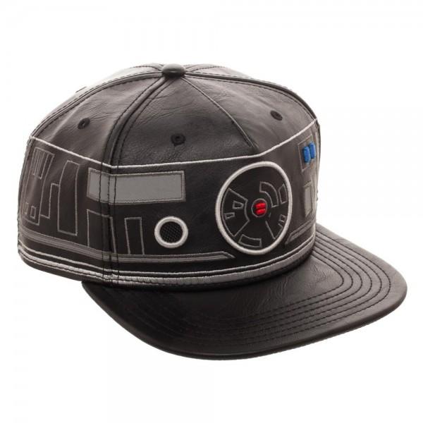 Star Wars First Order BB Faux Leather Snapback Cap - right
