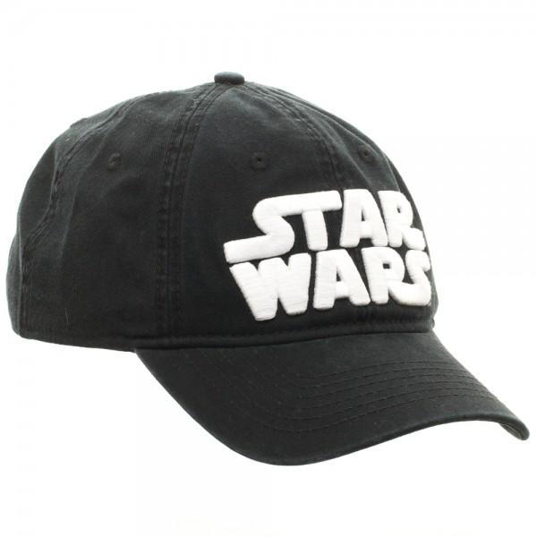 Star Wars Logo Black Adjustable Cap - right