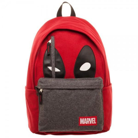 Image of Marvel Deadpool Hidden Quote Backpack-Front
