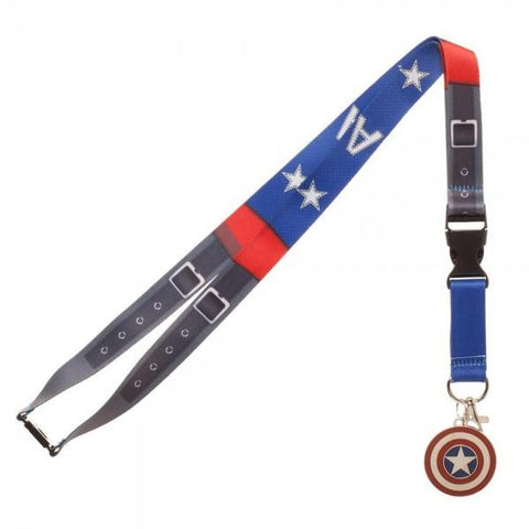 Image of Captain America Suit Up Lanyard