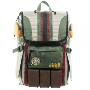 Star Wars Boba Fett Laptop Backpack - front