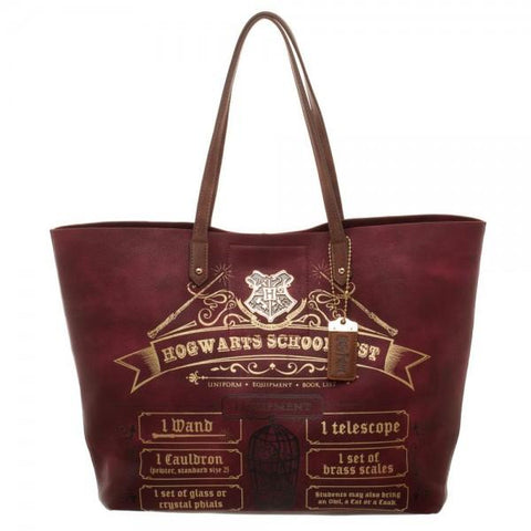 Image of Harry Potter School List Tote - front