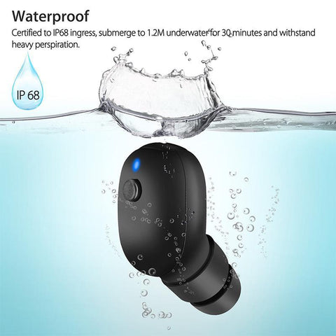 Waterproof Bluetooth Earphone 